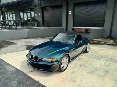 1998 BMW M Roadster in Boston Green Metallic over Black Nappa