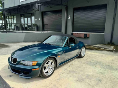 1998 BMW M Roadster in Boston Green Metallic over Black Nappa