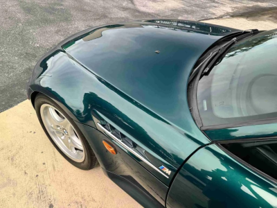 1998 BMW M Roadster in Boston Green Metallic over Black Nappa