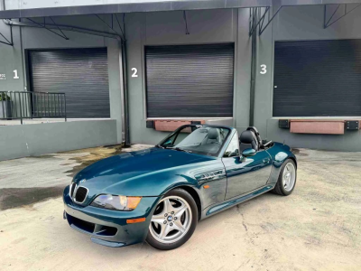 1998 BMW M Roadster in Boston Green Metallic over Black Nappa