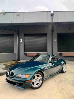 1998 BMW M Roadster in Boston Green Metallic over Black Nappa