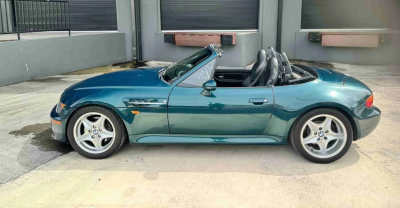 1998 BMW M Roadster in Boston Green Metallic over Black Nappa