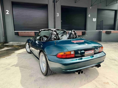 1998 BMW M Roadster in Boston Green Metallic over Black Nappa