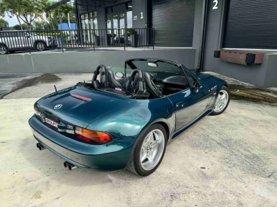 1998 BMW M Roadster in Boston Green Metallic over Black Nappa