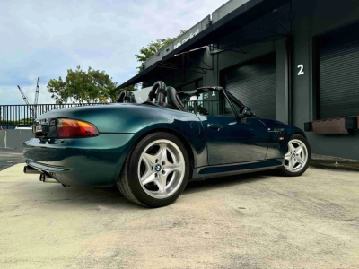 1998 BMW M Roadster in Boston Green Metallic over Black Nappa