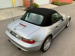 1998 BMW M Roadster in Arctic Silver Metallic over Imola Red & Black Nappa
