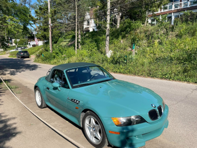1998 BMW M Roadster in Evergreen over Evergreen & Black Nappa