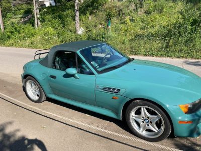 1998 BMW M Roadster in Evergreen over Evergreen & Black Nappa