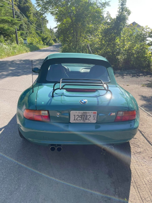 1998 BMW M Roadster in Evergreen over Evergreen & Black Nappa