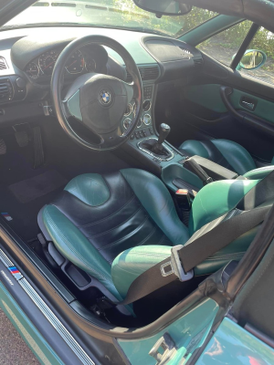 1998 BMW M Roadster in Evergreen over Evergreen & Black Nappa