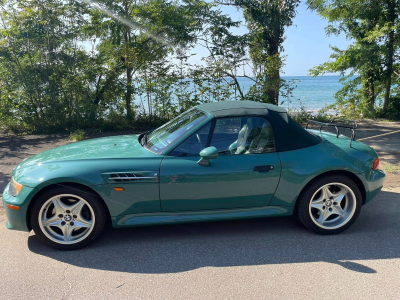 1998 BMW M Roadster in Evergreen over Evergreen & Black Nappa