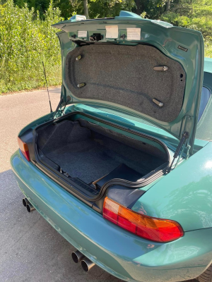 1998 BMW M Roadster in Evergreen over Evergreen & Black Nappa