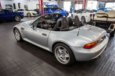1998 BMW M Roadster in Arctic Silver Metallic over Black Nappa