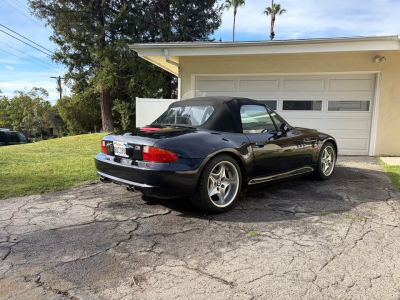 1998 BMW M Roadster in Cosmos Black Metallic over Black Nappa