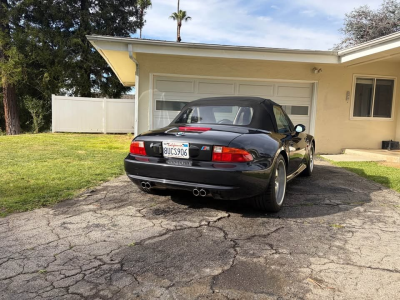1998 BMW M Roadster in Cosmos Black Metallic over Black Nappa