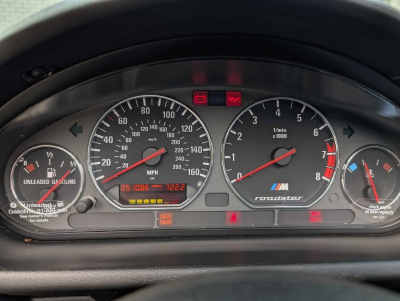 1998 BMW M Roadster in Cosmos Black Metallic over Black Nappa