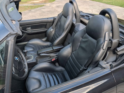 1998 BMW M Roadster in Cosmos Black Metallic over Black Nappa