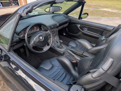 1998 BMW M Roadster in Cosmos Black Metallic over Black Nappa