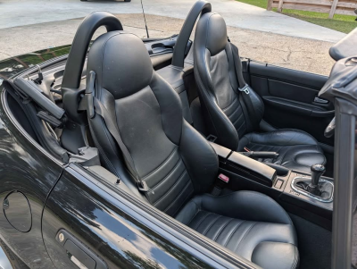 1998 BMW M Roadster in Cosmos Black Metallic over Black Nappa