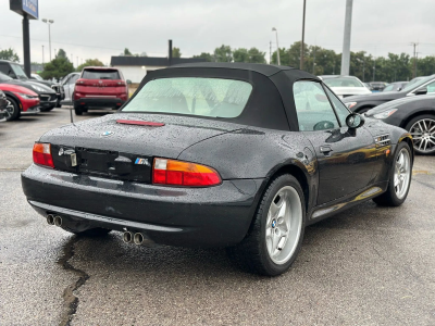 1998 BMW M Roadster in Cosmos Black Metallic over Imola Red & Black Nappa