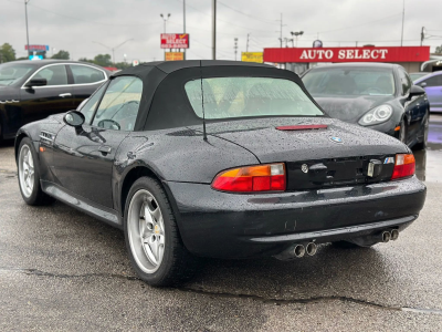 1998 BMW M Roadster in Cosmos Black Metallic over Imola Red & Black Nappa