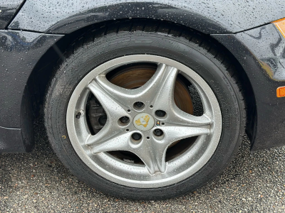 1998 BMW M Roadster in Cosmos Black Metallic over Imola Red & Black Nappa