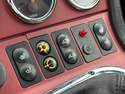 1998 BMW M Roadster in Cosmos Black Metallic over Imola Red & Black Nappa