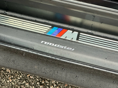 1998 BMW M Roadster in Cosmos Black Metallic over Imola Red & Black Nappa