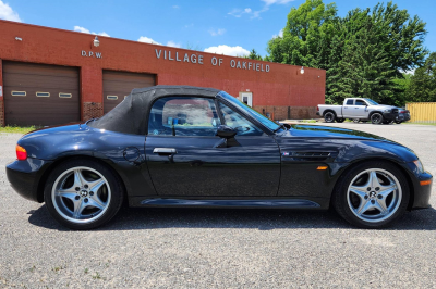1998 BMW M Roadster in Cosmos Black Metallic over Dark Gray & Black Nappa
