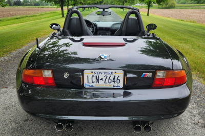 1998 BMW M Roadster in Cosmos Black Metallic over Dark Gray & Black Nappa