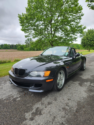 1998 BMW M Roadster in Cosmos Black Metallic over Dark Gray & Black Nappa