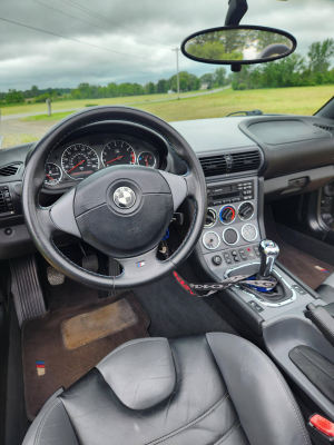 1998 BMW M Roadster in Cosmos Black Metallic over Dark Gray & Black Nappa