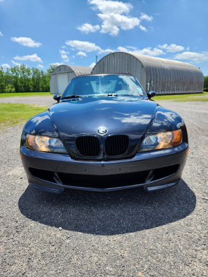 1998 BMW M Roadster in Cosmos Black Metallic over Dark Gray & Black Nappa