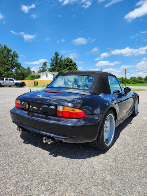 1998 BMW M Roadster in Cosmos Black Metallic over Dark Gray & Black Nappa