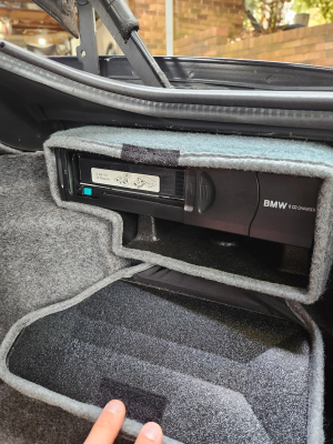 1998 BMW M Roadster in Cosmos Black Metallic over Dark Gray & Black Nappa