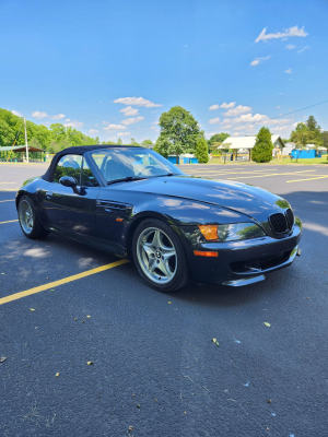 1998 BMW M Roadster in Cosmos Black Metallic over Dark Gray & Black Nappa