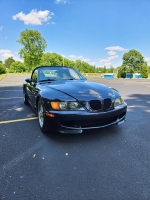 1998 BMW M Roadster in Cosmos Black Metallic over Dark Gray & Black Nappa