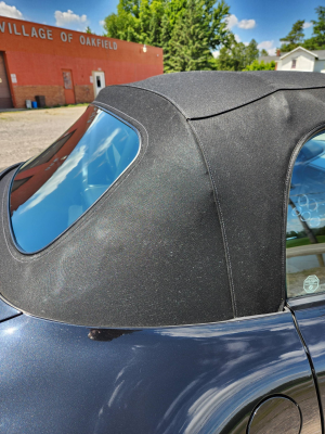 1998 BMW M Roadster in Cosmos Black Metallic over Dark Gray & Black Nappa