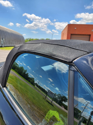 1998 BMW M Roadster in Cosmos Black Metallic over Dark Gray & Black Nappa
