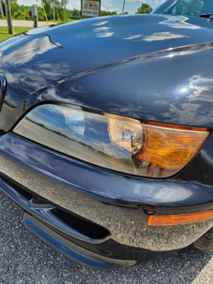 1998 BMW M Roadster in Cosmos Black Metallic over Dark Gray & Black Nappa