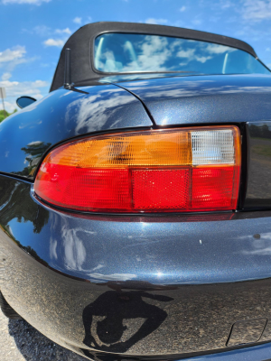 1998 BMW M Roadster in Cosmos Black Metallic over Dark Gray & Black Nappa