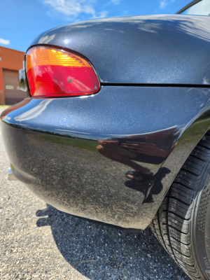 1998 BMW M Roadster in Cosmos Black Metallic over Dark Gray & Black Nappa