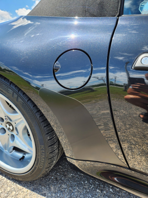 1998 BMW M Roadster in Cosmos Black Metallic over Dark Gray & Black Nappa