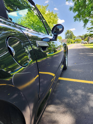 1998 BMW M Roadster in Cosmos Black Metallic over Dark Gray & Black Nappa