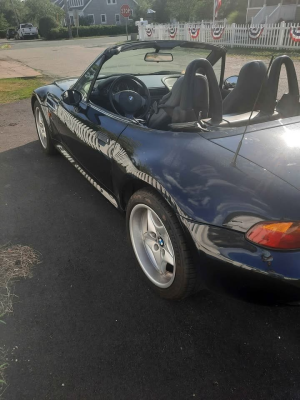 1998 BMW M Roadster in Cosmos Black Metallic over Dark Gray & Black Nappa