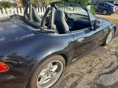 1998 BMW M Roadster in Cosmos Black Metallic over Dark Gray & Black Nappa