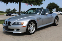 1998 BMW M Roadster in Arctic Silver Metallic over Black Nappa