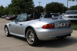 1998 BMW M Roadster in Arctic Silver Metallic over Black Nappa