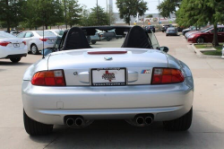 1998 BMW M Roadster in Arctic Silver Metallic over Black Nappa