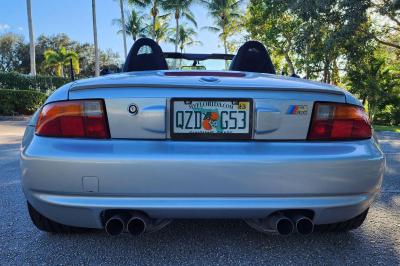 1998 BMW M Roadster in Arctic Silver Metallic over Black Nappa